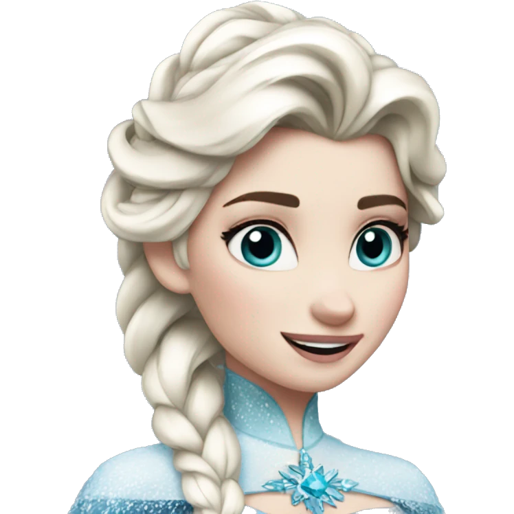 Elsa from Frozen emoji