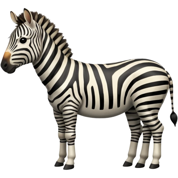 Зебра emoji
