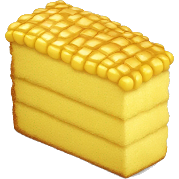Corn cake  emoji