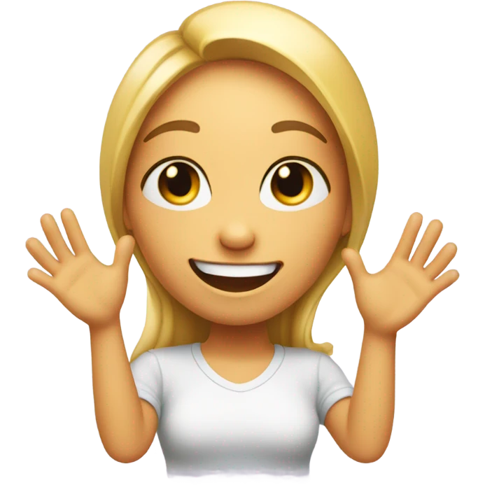Emoji putting her hands on her head emoji