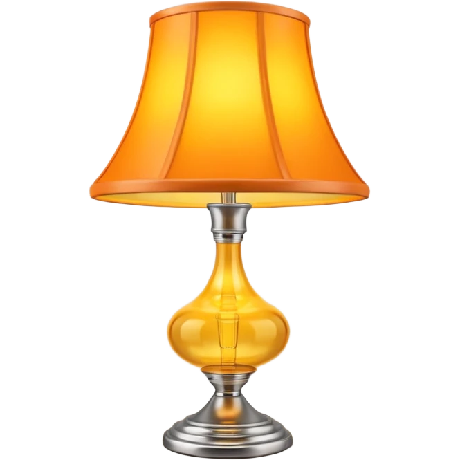 Realistic leg lamp shade from vintage movie "a christmas story", still life, 3d rending  emoji