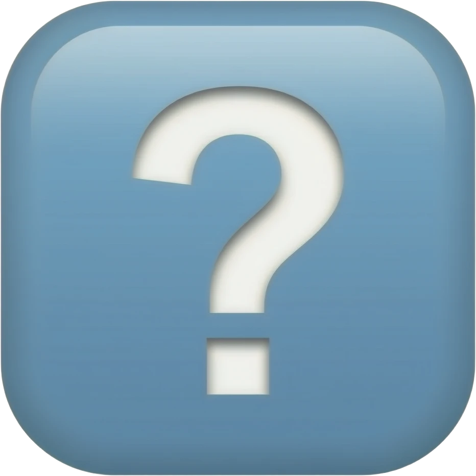 вопросительный знак emoji