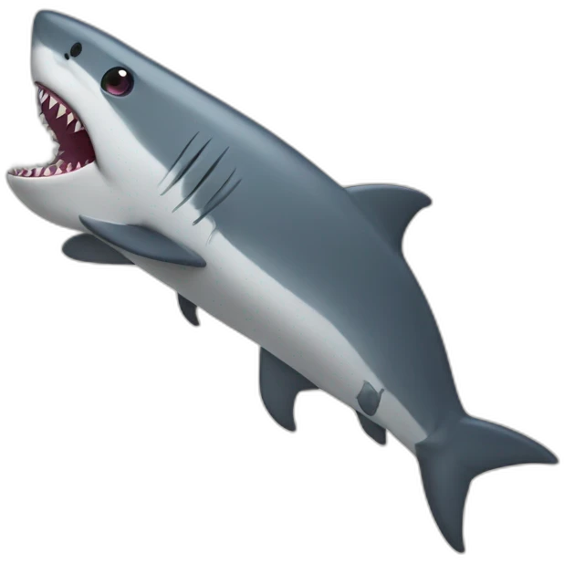 gay shark emoji