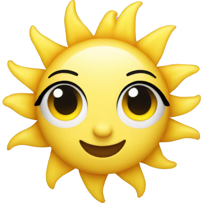 Soleil emoji