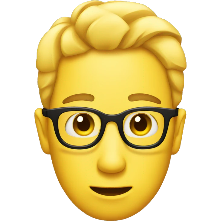 Yellow face emoji side eye emoji