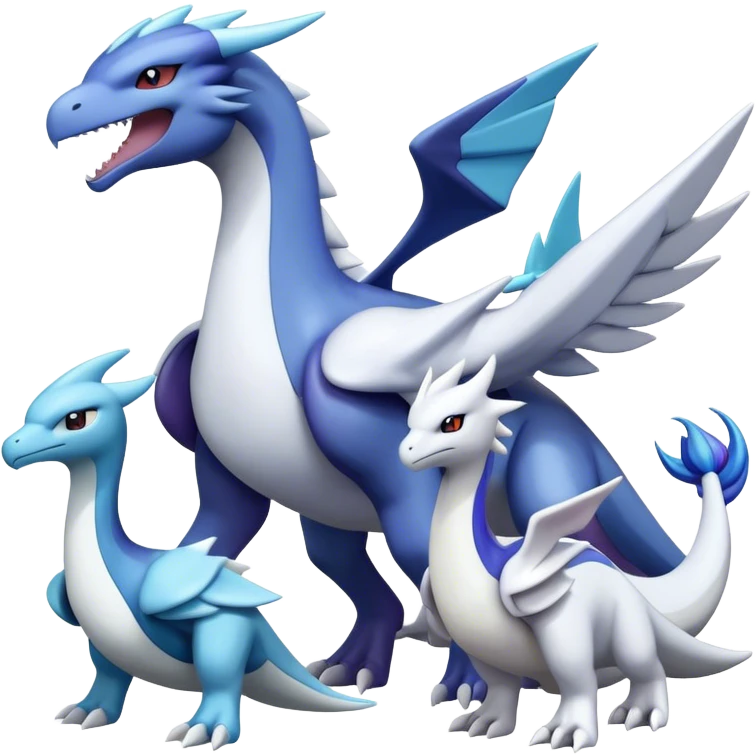 Combination lugia dialga suicne emoji