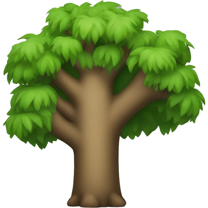 Cat scratch tree emoji