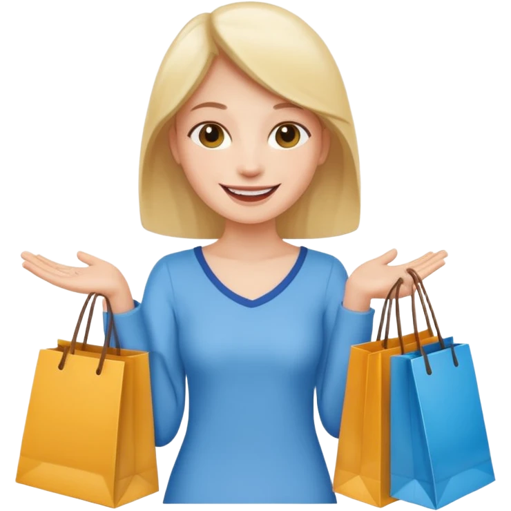 Shopping emoji