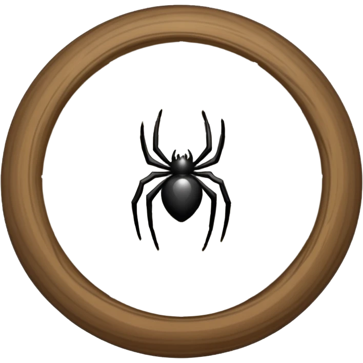 spider web nest emoji