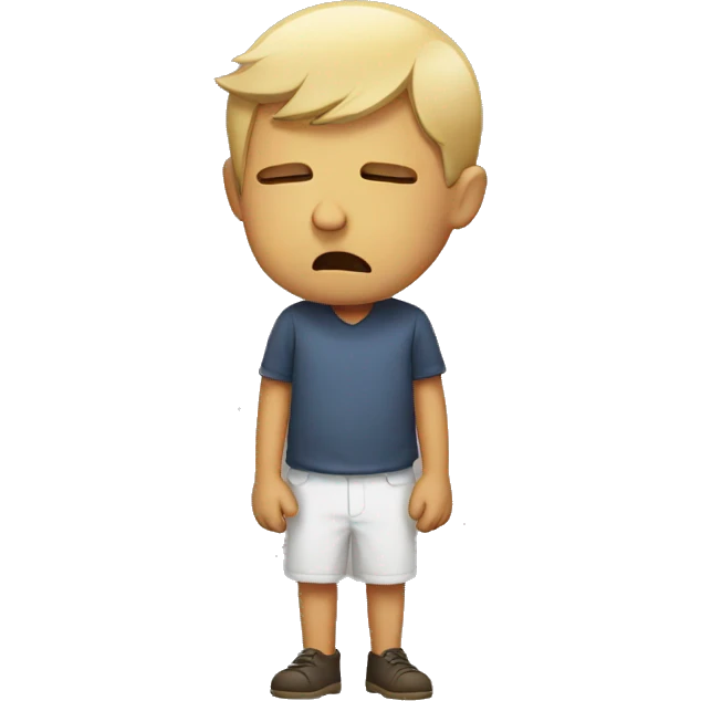 tired emoji