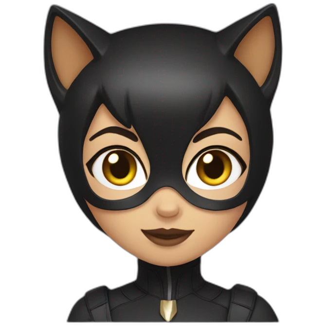 Cat woman emoji