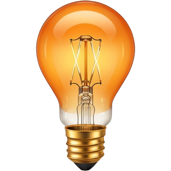 Vintage Edison Light Bulb
 emoji
