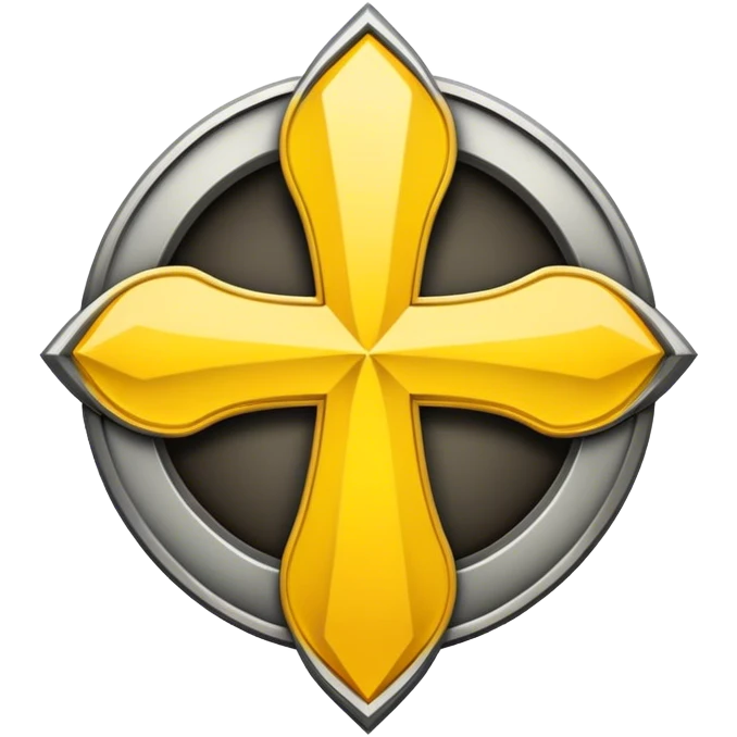 Deaconc emblem with a touch of yellow emoji