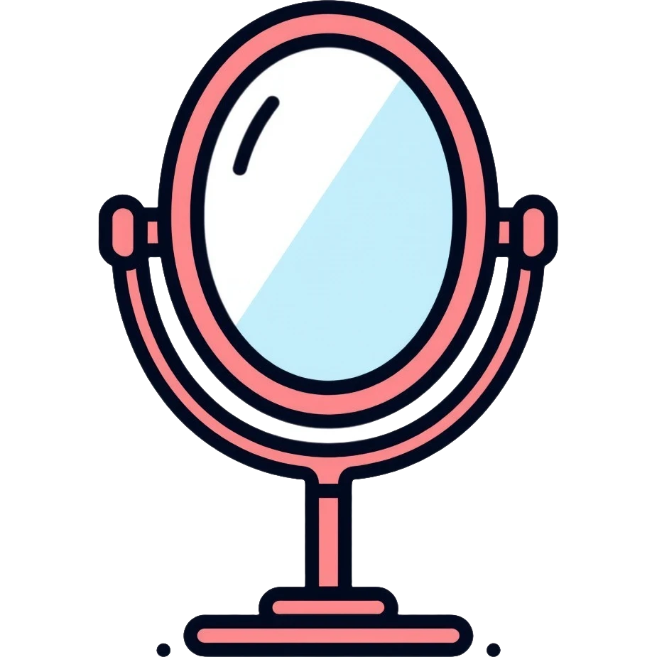 vanity mirror emoji