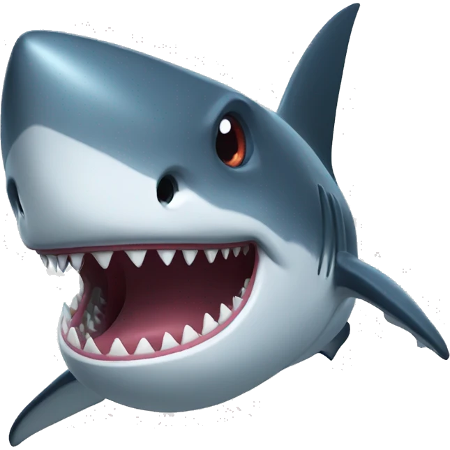 shark head emoji