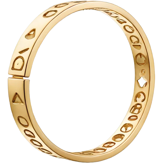 cartier love bracelet gold emoji
