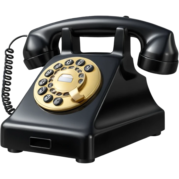 Vintage Telephone emoji