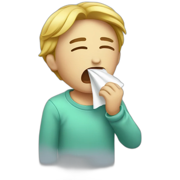 sneezing emoji