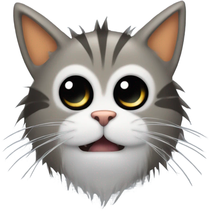 Cat freaky emoji