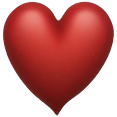 Heart emoji