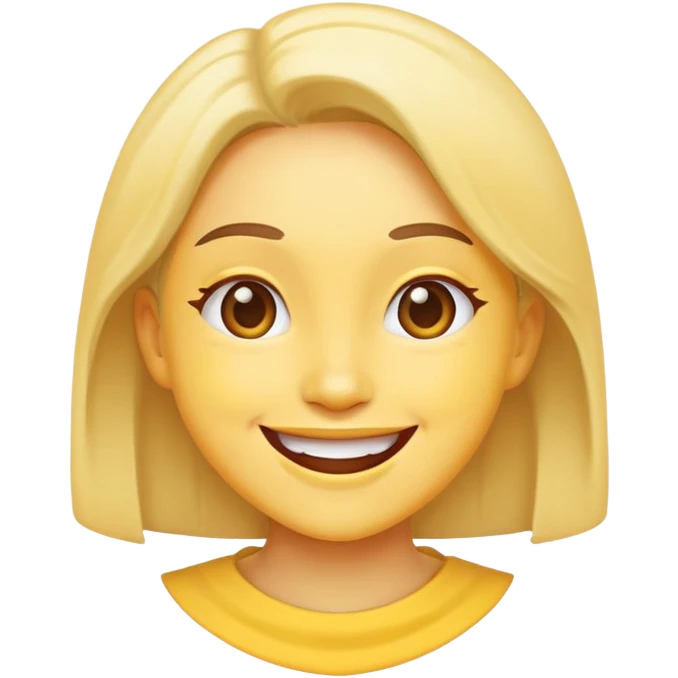 Joy character from Inside Out movie emoji