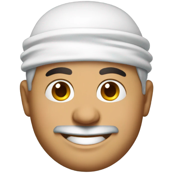 Funny turkish man fat emoji