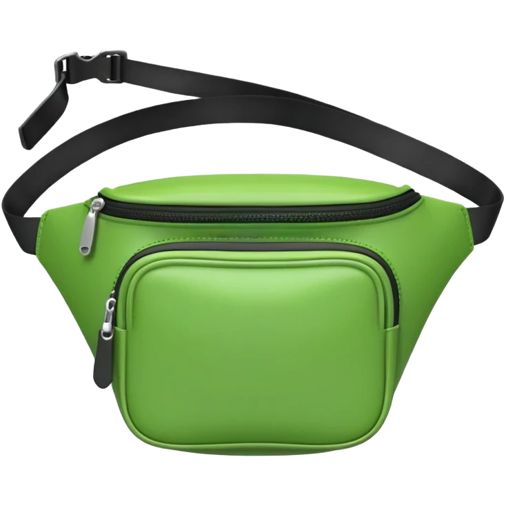 green fanny pack emoji