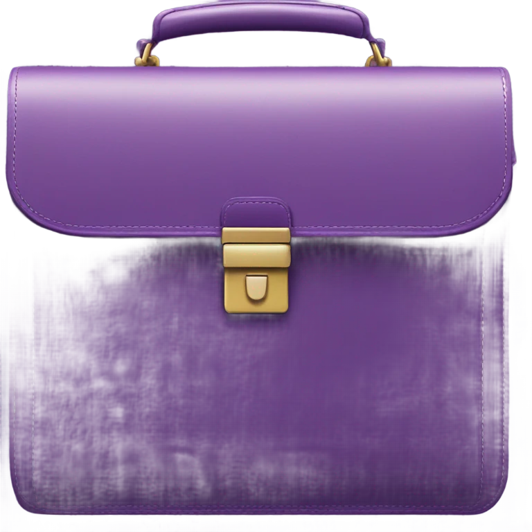 purple briefcase emoji