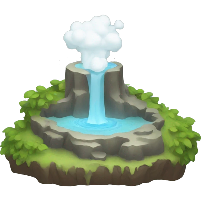 Geyser emoji