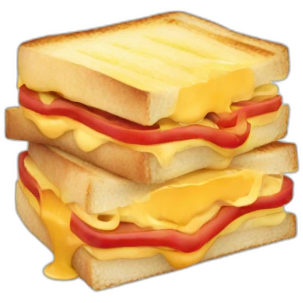 cheesiest grilled sandwich  emoji