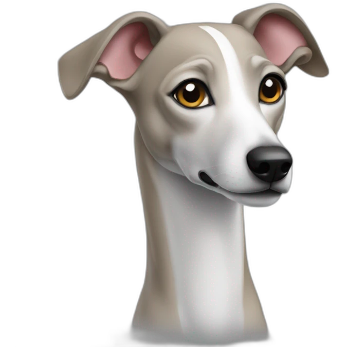 a whippet emoji