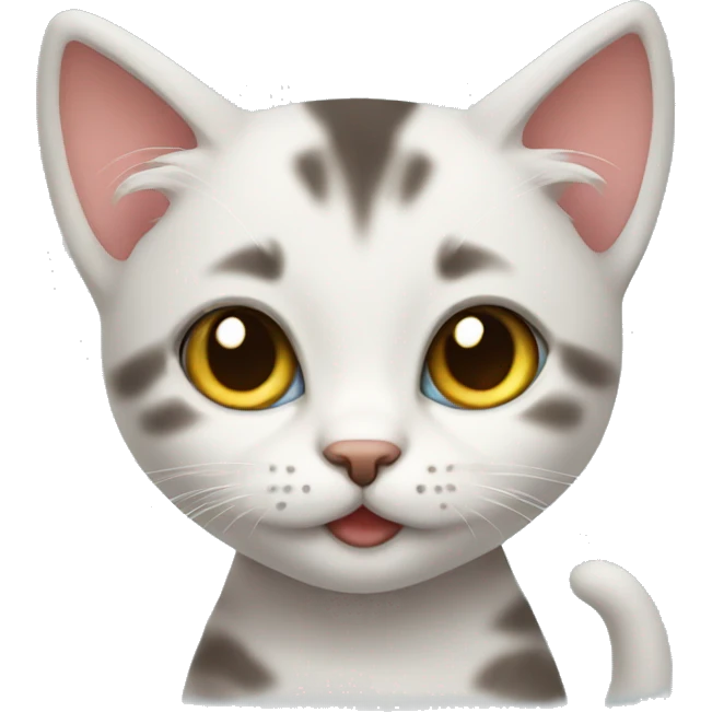Cute kitten emoji