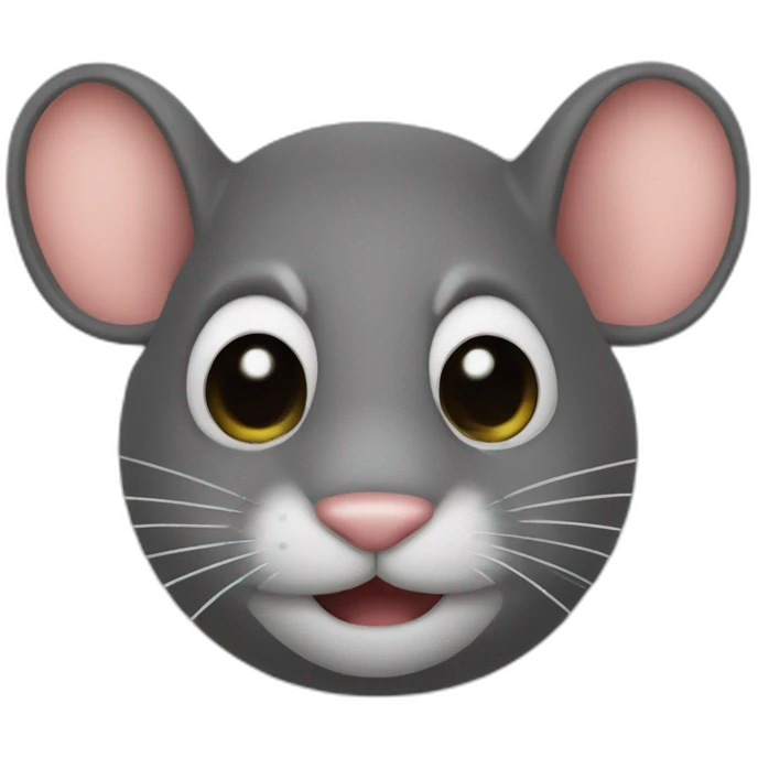 Souris écrasé emoji