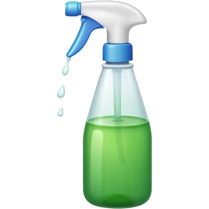 cleaning product and rag emoji