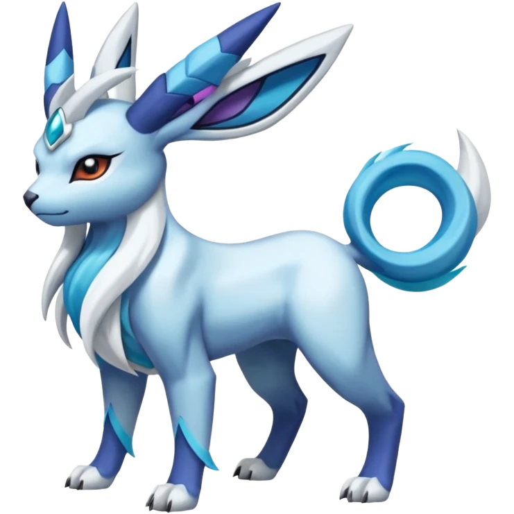 Absol-Cobalion-Glaceon-Suicune-Amaura-fusion emoji