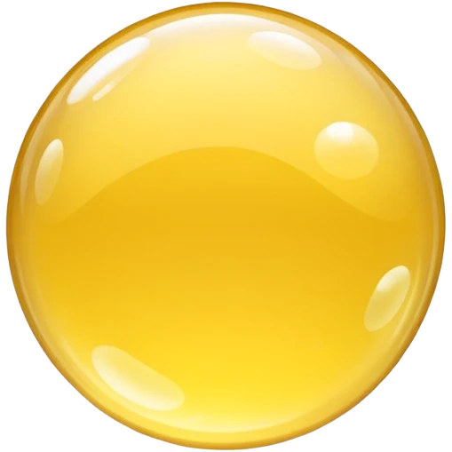 yellow bubble emoji