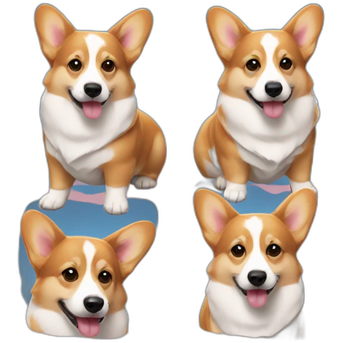 Corgis emoji