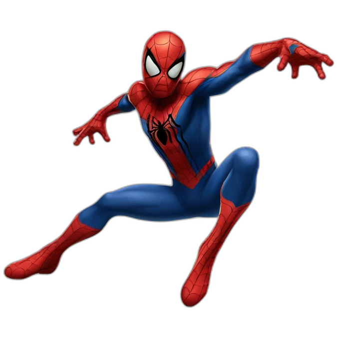 Spiderman surprised emoji
