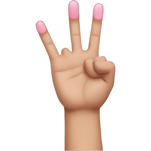 Pinky finger emoji