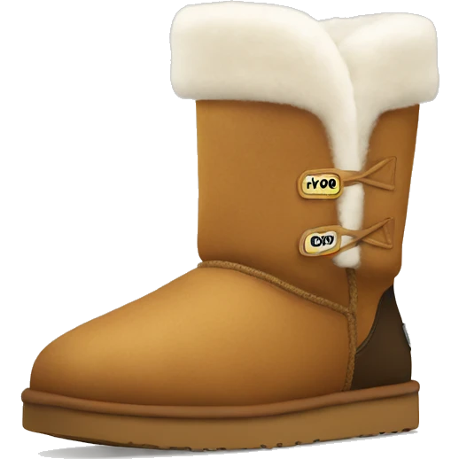 cozy ugg boots emoji