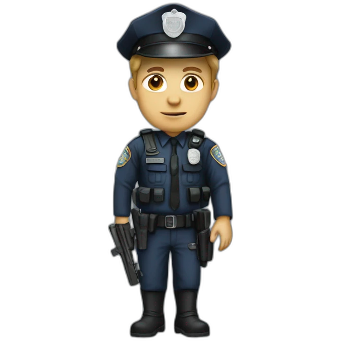 Police tactical emoji