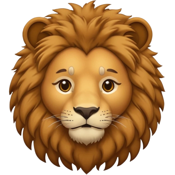 human in a lion costume  emoji