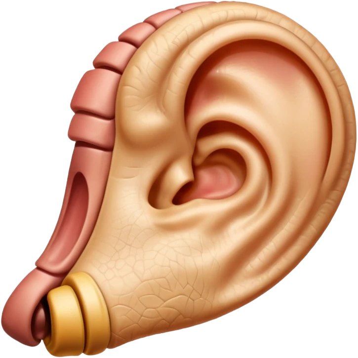 Human ear emoji