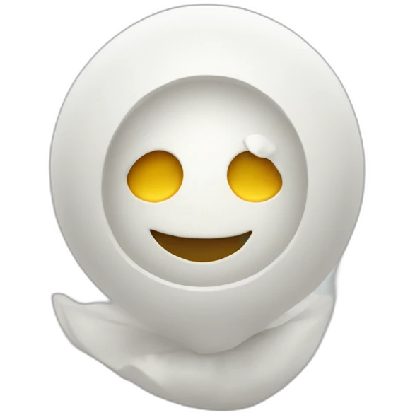 esfera blanca emoji