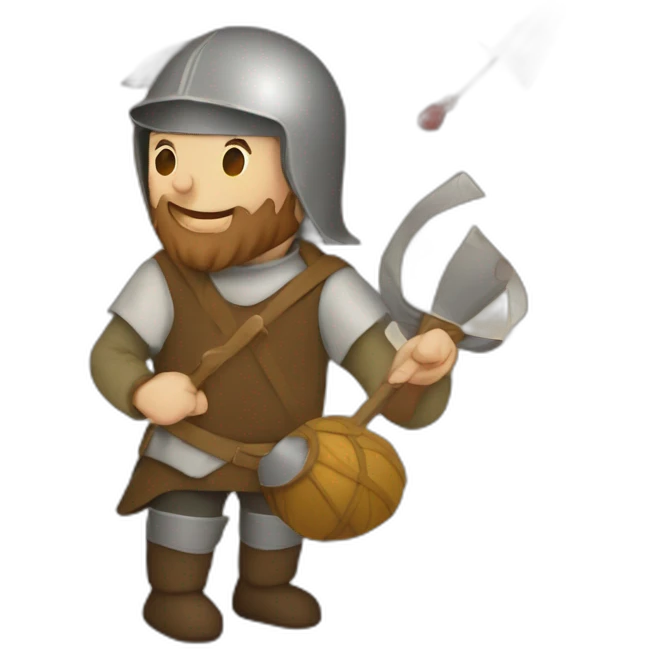 medieval Festival Organizer in action, organizing emoji