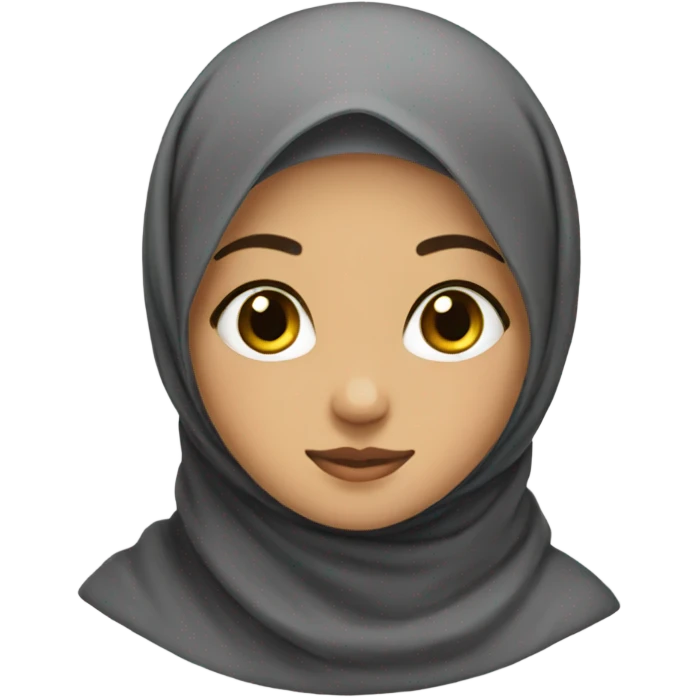 A hijab girl  emoji