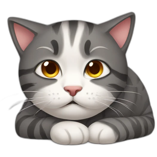 tired cat emoji