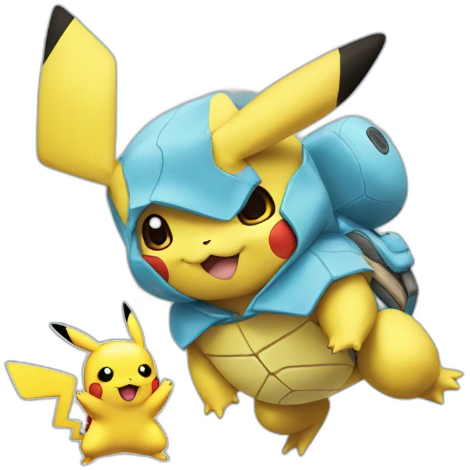 Pikachu Squirtle emoji