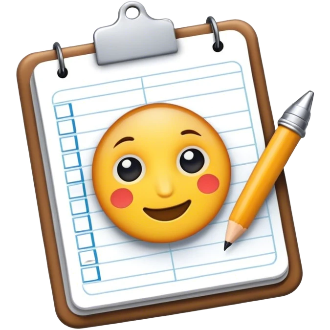 Planner emoji