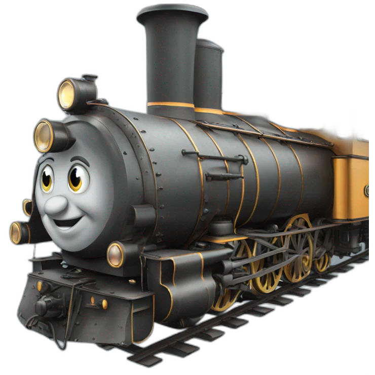 BIG Boy steam locomotive emoji